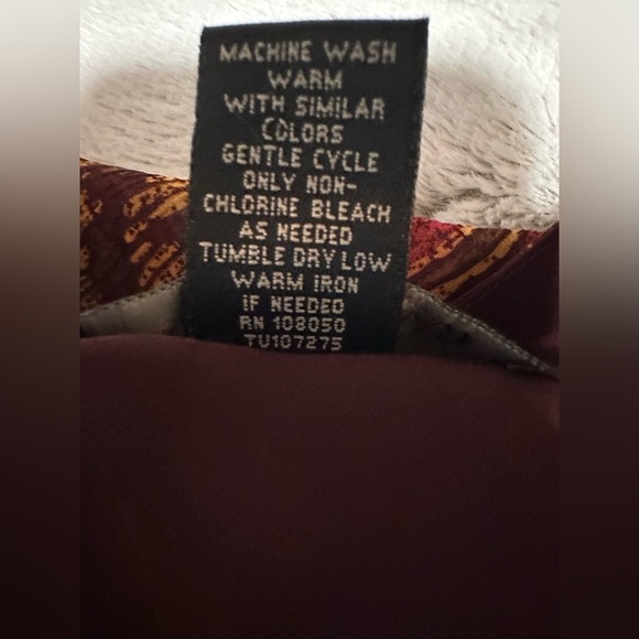 Lane Bryant Plus Size Faux Wrap V neck Tunic Blouse/ Dress Size 18/20 - Picture 7 of 10